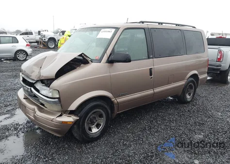 2001 Chevrolet Astro Ls z USA, uszkodzony, nr VIN 1GNDM19W21B114260